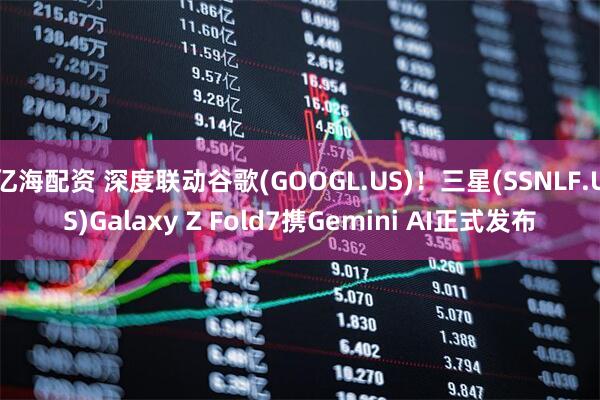 亿海配资 深度联动谷歌(GOOGL.US)！三星(SSNLF.US)Galaxy Z Fold7携Gemini AI正式发布