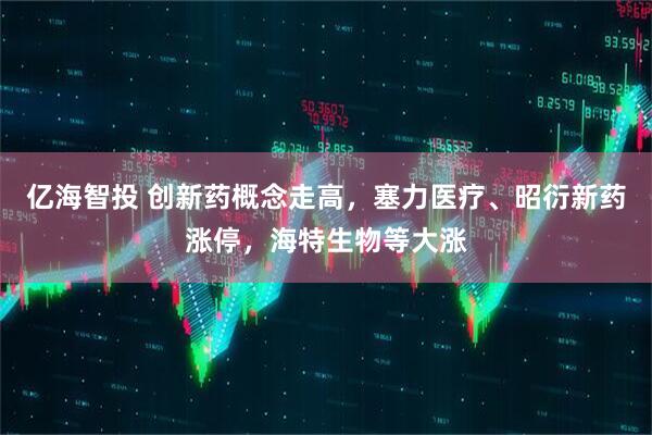 亿海智投 创新药概念走高，塞力医疗、昭衍新药涨停，海特生物等大涨